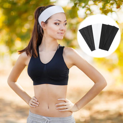 8-Pack Non-Slip Sport Headbands for Women