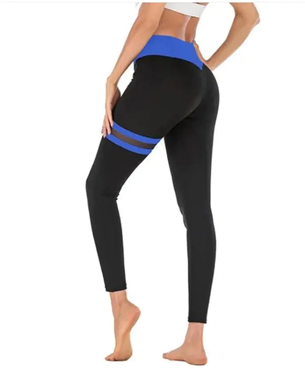 DualRing Thigh Strap Yoga Leggings