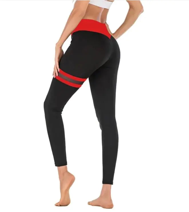 DualRing Thigh Strap Yoga Leggings