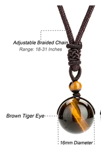 Guardian Strength Tiger Eye Pendant