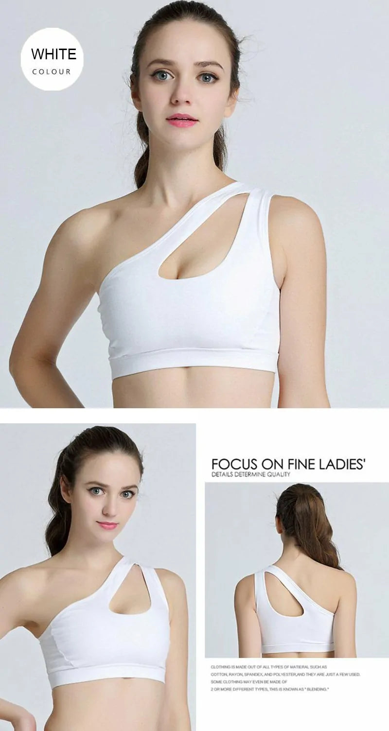 One-Shoulder Crop Top