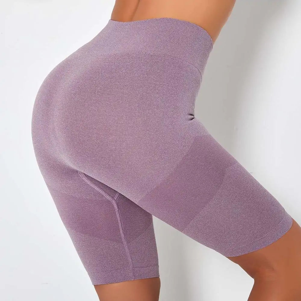 Elevate High-Waist Yoga Shorts