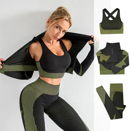 Seamless Comfort Yoga Apparel Collection