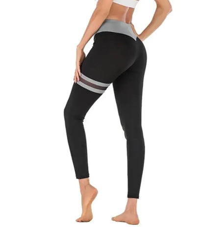 DualRing Thigh Strap Yoga Leggings