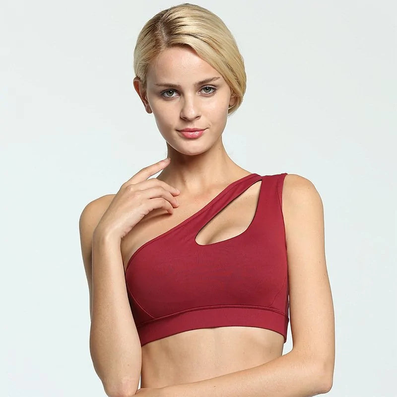 One-Shoulder Crop Top