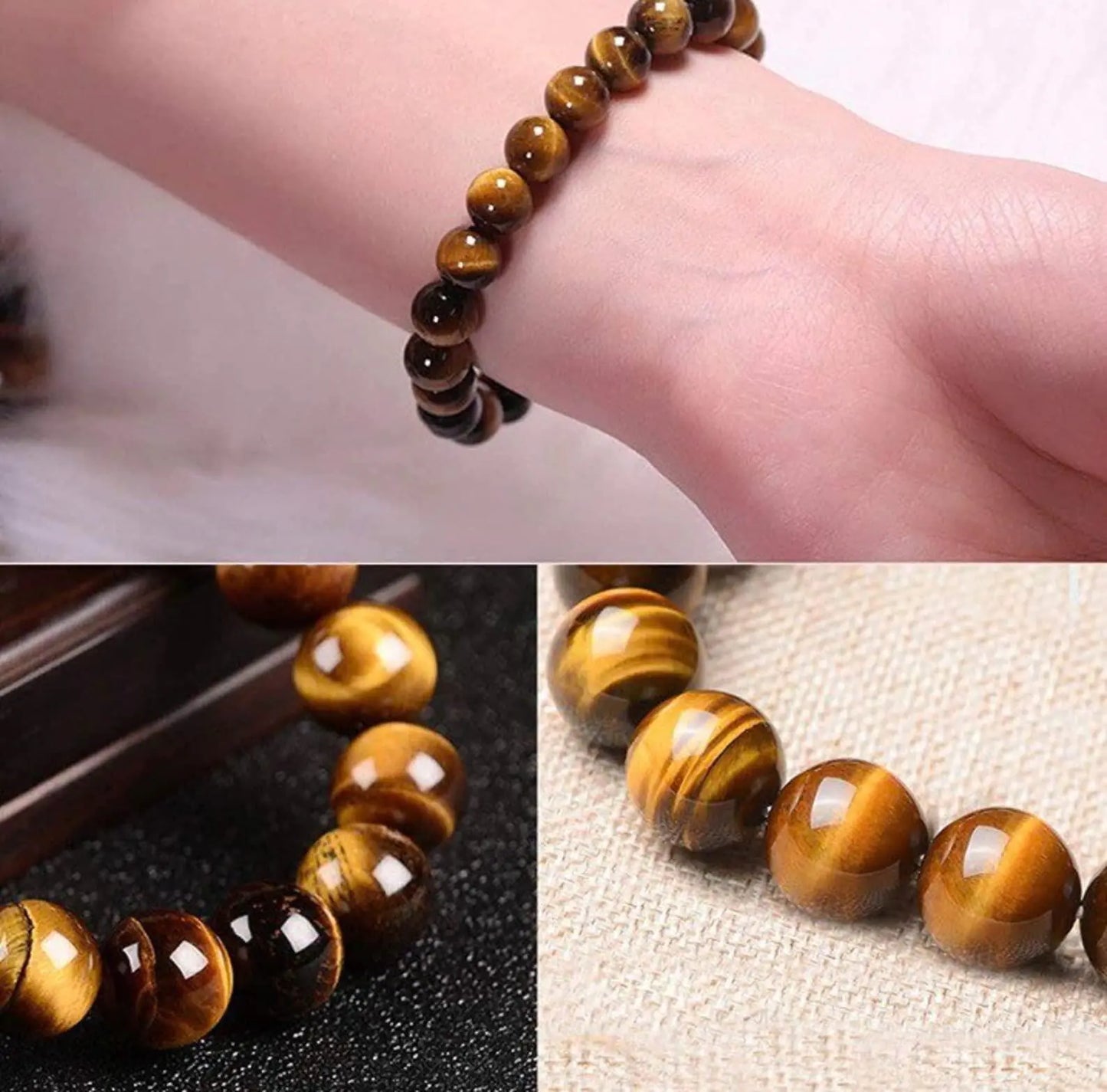 Genuine Tiger Eye Bracelet