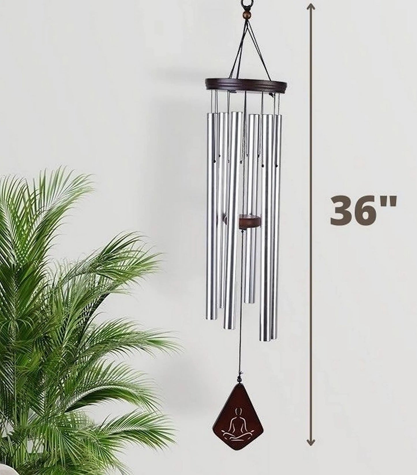 Wind Chimes for Outside Deep Tone 36 Inch Large Wind Chimes for Garden Yoga