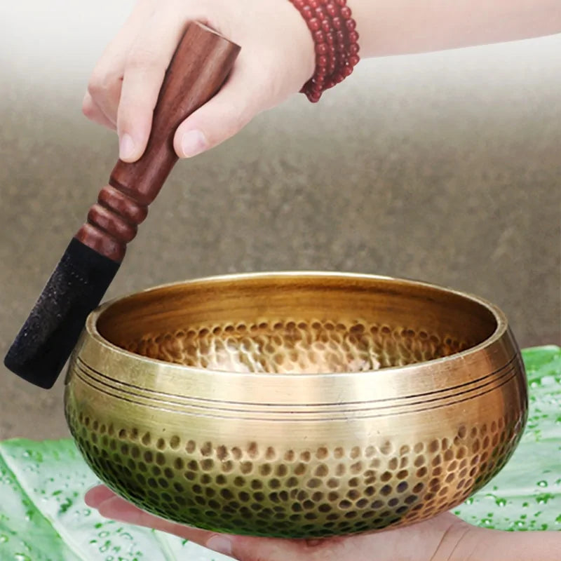 HarmonyCraft Handmade Meditation Sound Bowl