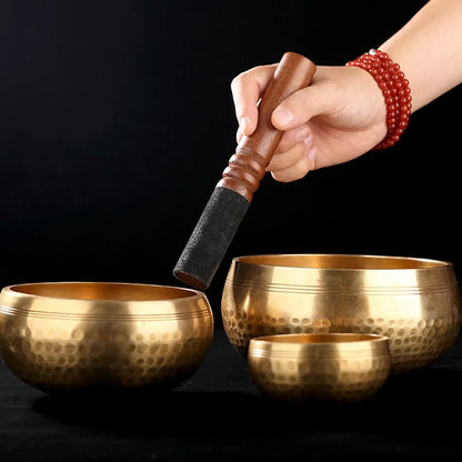 HarmonyCraft Handmade Meditation Sound Bowl