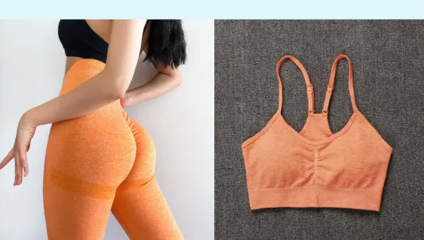 Peach Fit Yoga Pants