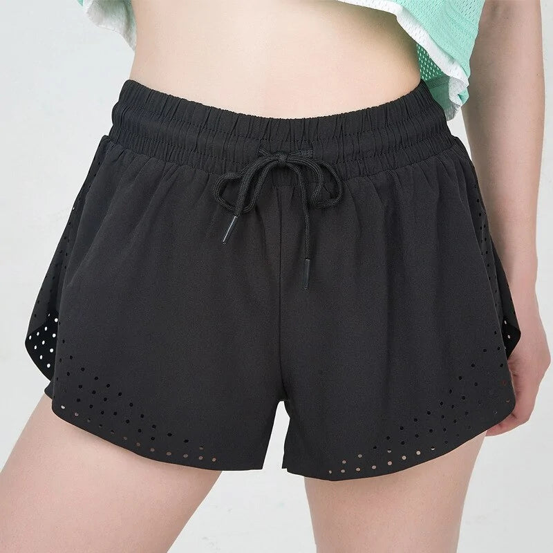 DualFlex Double-Layer Yoga Shorts