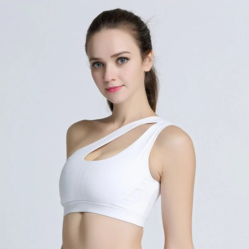 One-Shoulder Crop Top