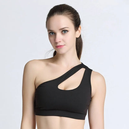 One-Shoulder Crop Top