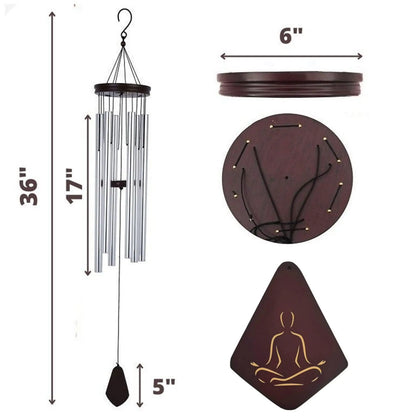 Wind Chimes for Outside Deep Tone 36 Inch Large Wind Chimes for Garden Yoga